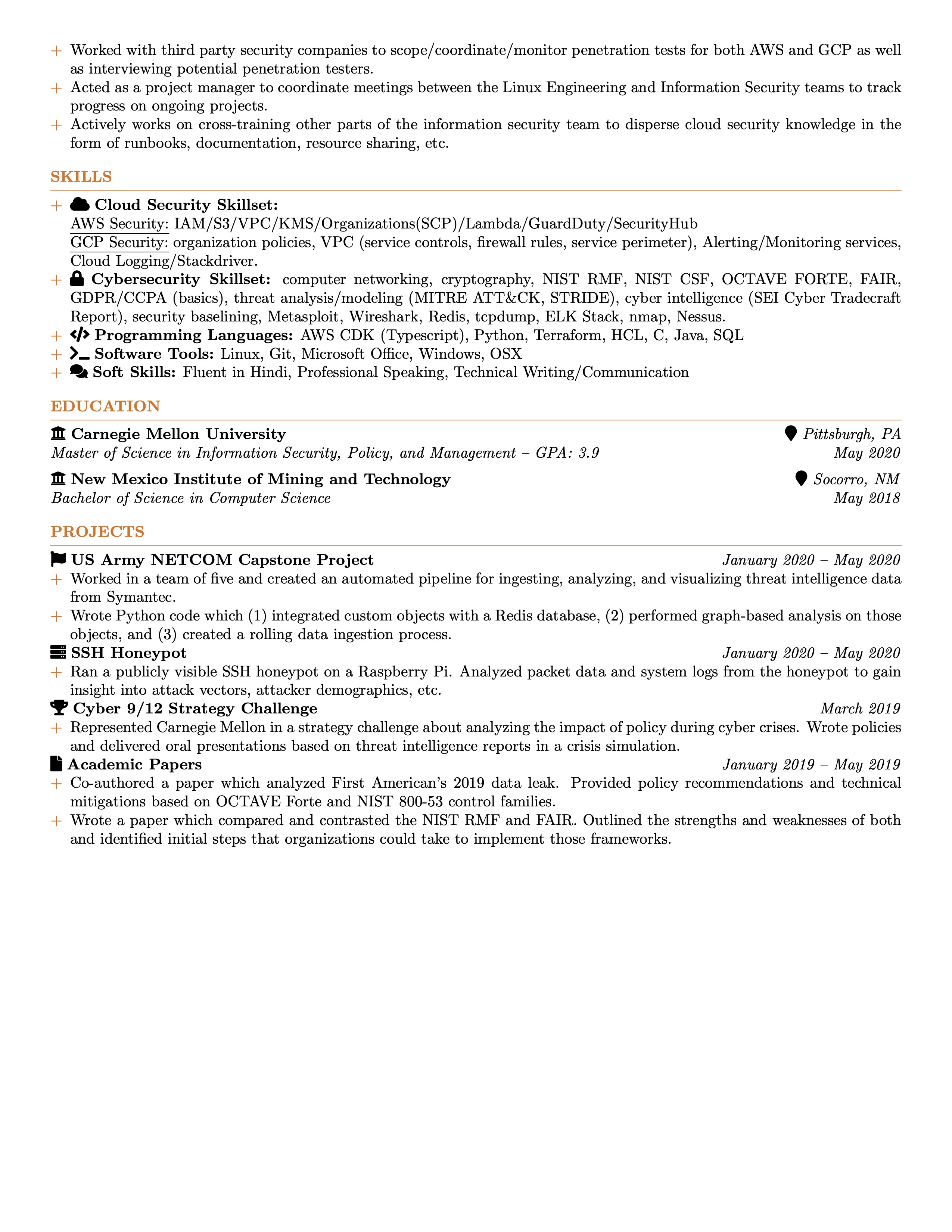 Raj Singh Resume — Page 2